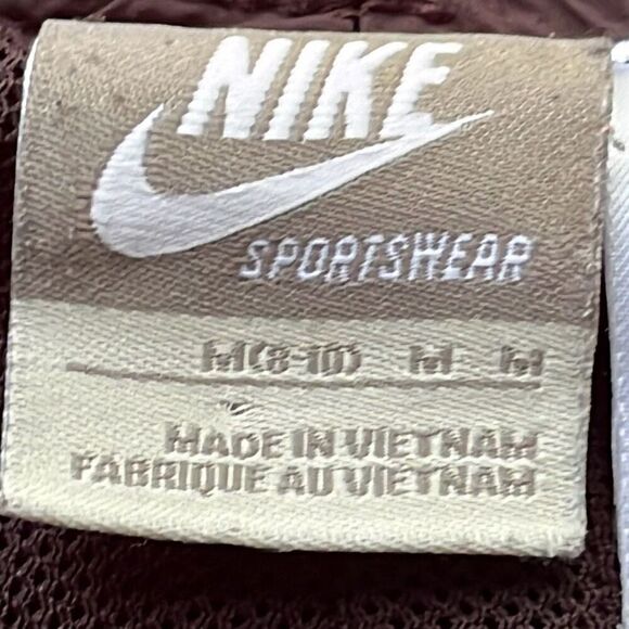 Vintage Nike Black Track Knickers Pant Shorts Women M 8-10 Inseam 16.5 - Picture 2 of 10